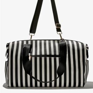 Alice + Olivia x FabFitFun Duffle Bag in Positano Stripe